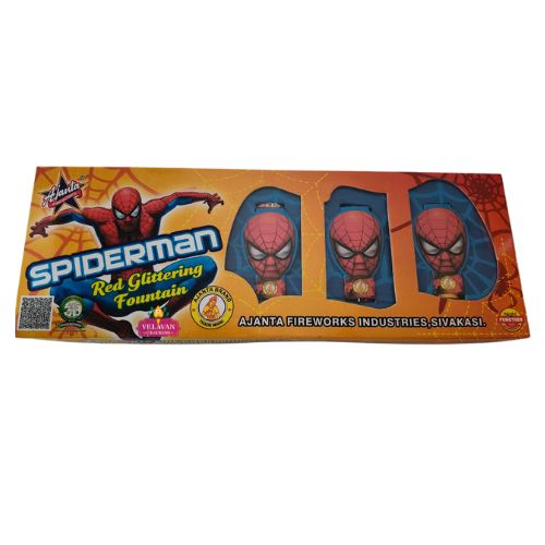 Spider Man (Red Glitering)